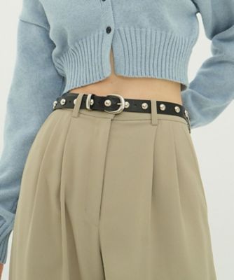 ＜CLANE (Women)＞ＳＴＵＤＤＥＤ　ＢＥＬＴ　１０１３６ー８１５３