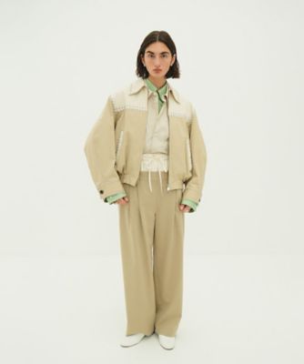 W COLOR STUDDED DRIZZLER JACKET