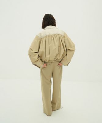 W COLOR STUDDED DRIZZLER JACKET