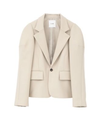 SCULPTED SLEEVE COMPACT JACKET 