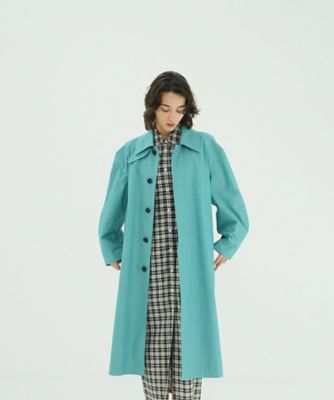 ＜CLANE (Women)＞ＢＵＬＫＹ　ＬＩＮＥ　ＳＴＡＩＮ　ＣＯＡＴ　１０１０１ー００１３
