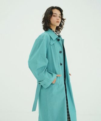 BULKY LINE STAIN COAT 10101ー0013