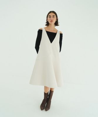 BONDED JUMPER SKIRT 10112ー5073 | CLANE