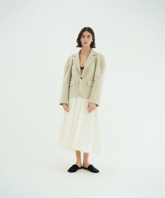 VOLUME FLARE SKIRT 10109ー6043 | CLANE