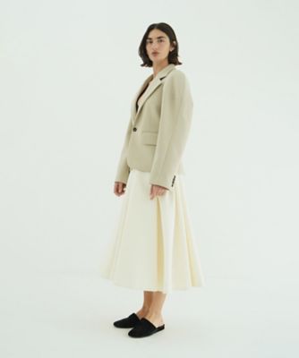 VOLUME FLARE SKIRT 10109ー6043 | CLANE