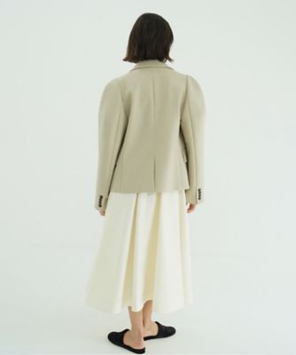 VOLUME FLARE SKIRT 10109ー6043 | CLANE