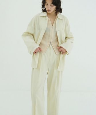 WOOL NYLON SINGLE JACKET 10103ー0433