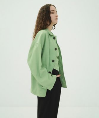 ＜CLANE (Women)＞ＷＯＯＬ　ＮＹＬＯＮ　ＳＩＮＧＬＥ　ＪＡＣＫＥＴ　１０１０３ー０４３３