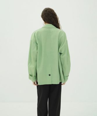 ナイロンジャケット WOOL NYLON SINGLE JAKET CLANE クラネ “WOOL NYLON SINGLE JACKET” ウールナイロンシング