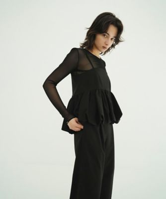 PEPLUM LAYERED ALL IN ONE 10112ー