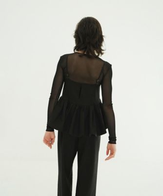PEPLUM LAYERED ALL IN ONE 10112ー