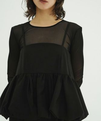PEPLUM LAYERED ALL IN ONE 10112ー