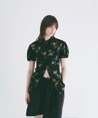 FLOWER SIDE HOLE SHIRTS 10122ー4123