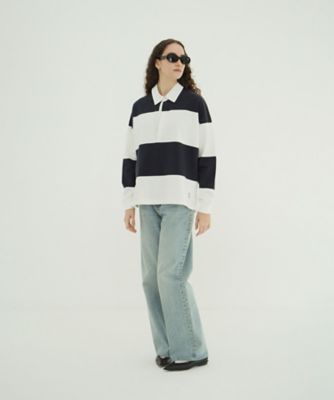 ＜CLANE (Women)＞ＤＥＥＰ　ＮＥＣＫ　ＷＩＤＥ　ＲＵＧＢＹ　ＳＨＩＲＴＳ　１０１０５ー１１４３