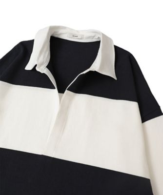 DEEP NECK WIDE RUGBY SHIRTS 10105ー