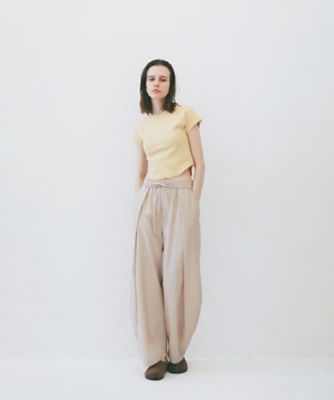 ROUND HEM SHORT SLEEVE TOPS 10105