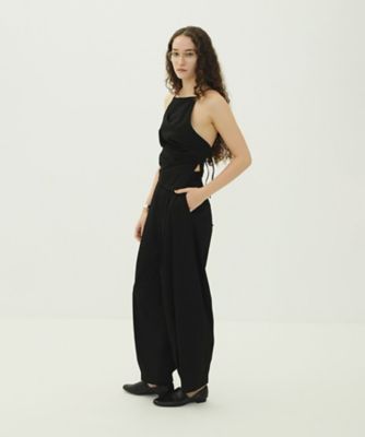 WOOL NYLON TUCK PANTS 10110ー7143