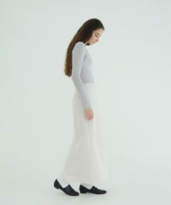 ＜CLANE (Women)＞ＬＯＷ　ＷＡＩＳＴ　ＳＴＲＡＩＧＨＴ　ＳＫＩＲＴ　１０１０９ー６０６３