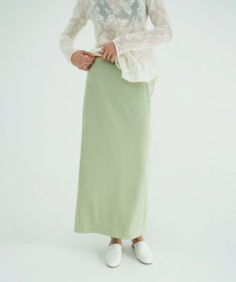 LOW WAIST STRAIGHT SKIRT 10109ー6063