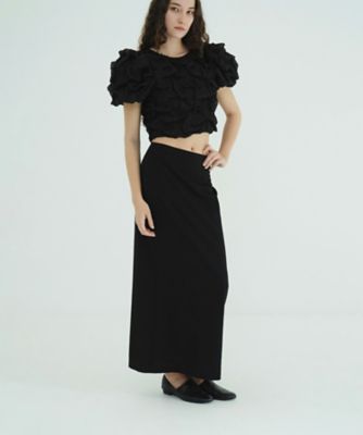 タグ付 クラネ CLANE LOW WAIST STRAIGHT SKIRT 0 LOW WAIST STRAIGHT SKIRT｜SKIRT / PANTS(スカート/パンツ)｜CLANE