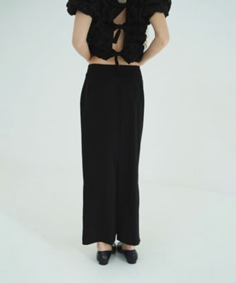タグ付 クラネ CLANE LOW WAIST STRAIGHT SKIRT 0 LOW WAIST STRAIGHT SKIRT｜SKIRT / PANTS(スカート/パンツ)｜CLANE