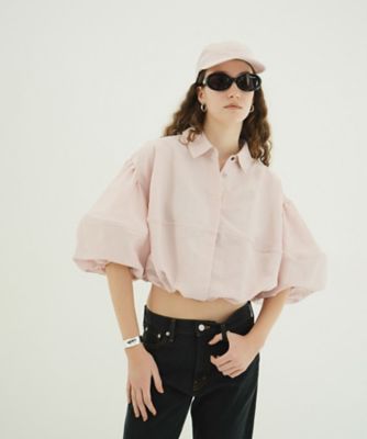 ＜CLANE (Women)＞ＤＡＤ　ＳＨＯＲＴ　ＢＡＬＬＯＯＮ　ＢＬＯＵＳＯＮ　１０１２２ー４１６３