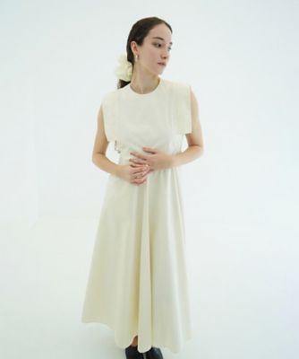 ＜CLANE (Women)＞ＳＱＵＡＲＥ　ＳＬＥＥＶＥ　ＯＮＥＰＩＥＣＥ　１０１１２ー５１３３