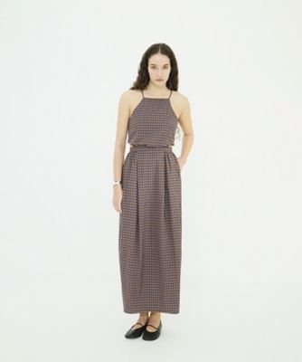 SIDE HOLE COCOON CAMI ONEPIECE