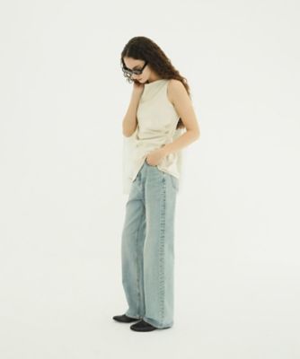 ＜CLANE (Women)＞ＳＡＴＩＮ　ＤＲＡＰＥ　ＴＯＰＳ　１０１２２ー４１７３