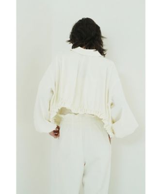 BACK ARCH GATHER RASH GUARD SHIRTS