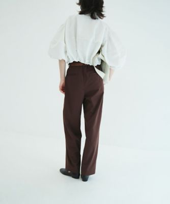 WAIST BELT DAD PANTS 10110ー7233 | CLANE