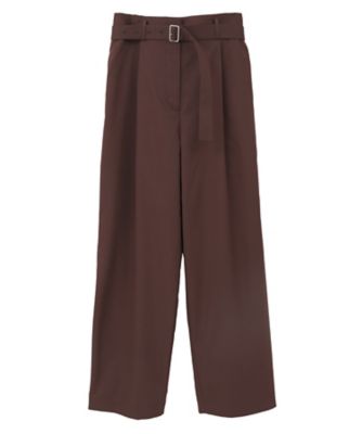 WAIST BELT DAD PANTS 10110ー7233 | CLANE