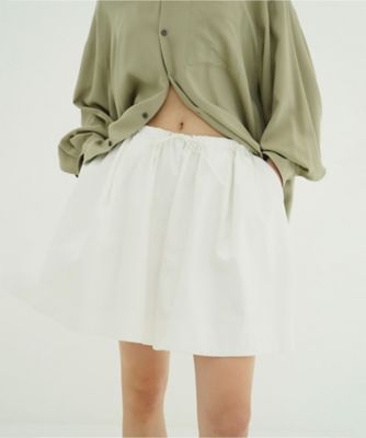LOW WAIST DRAWSTRING HALF