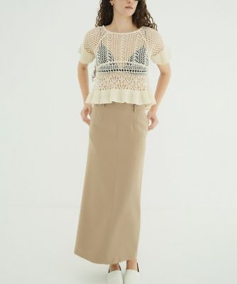 2WAY ADJUST LOW WAIST SKIRT 10109ー