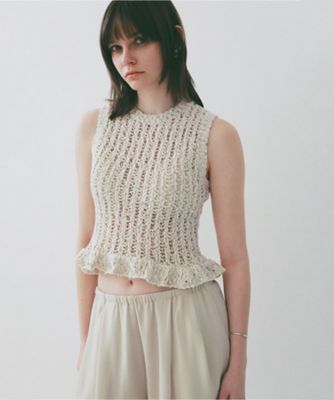 N／S KNIT TOPS 10106ー2263 | CLANE (Women