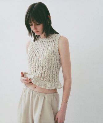 N／S KNIT TOPS 10106ー2263 | CLANE (Women