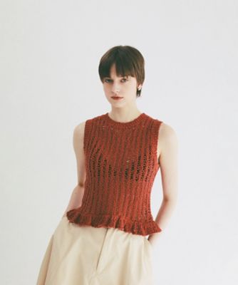 N／S KNIT TOPS 10106ー2263 | CLANE (Women