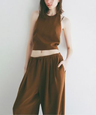 BACK RIBBON HALTER BUSTIER 10122ー