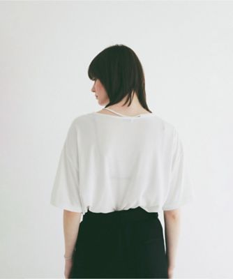 CLANE クラネ DROOP THIN CODE TOPS　サイズ2 DROOP THIN CODE SOFT TOPS 10105ー