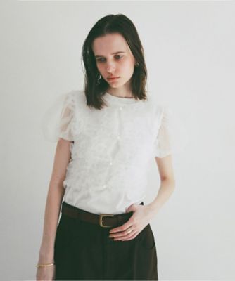 TULLE VEST LAYERED TOPS 10105ー1173