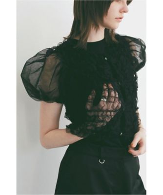TULLE VEST LAYERED TOPS 10105ー1173