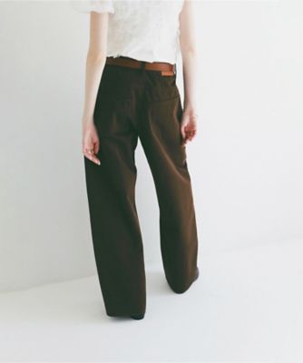 LOW WAIST BARREL PANTS 10110ー7193