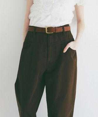 LOW WAIST BARREL PANTS 10110ー7193