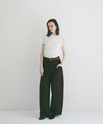 LOW WAIST BARREL PANTS 10110ー7193