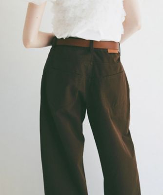 LOW WAIST BARREL PANTS 10110ー7193