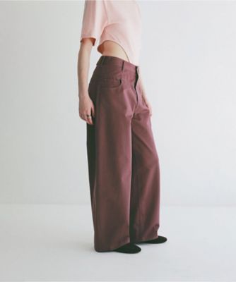 LOW WAIST BARREL PANTS 10110ー7193