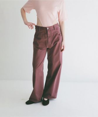 LOW WAIST BARREL PANTS 10110ー7193