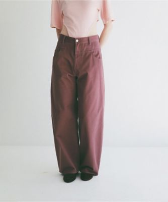 LOW WAIST BARREL PANTS 10110ー7193