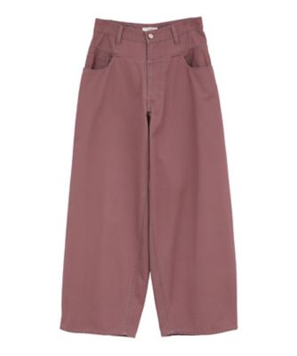 LOW WAIST BARREL PANTS 10110ー7193