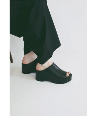 OPEN TOE SABO 10115ー8543 | CLANE (Women